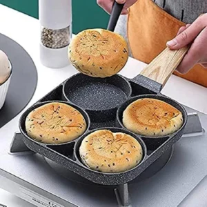 NOROFY FASHIONEX CookMate 4-Cavity Non-Stick Pan Fry Pan 15 cm diameter 1 L capacity